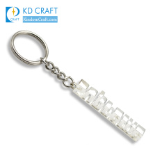 Creative design custom blank metal novelty tool stainless steel hardware wrench keychain for sale